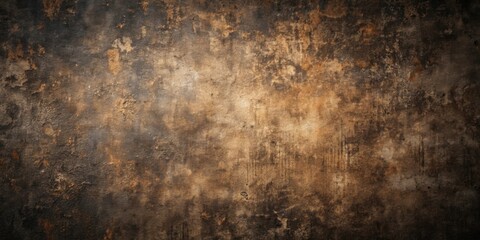 Obraz premium Dark, gritty abstract texture background with a grunge aesthetic, grunge, dark, abstract, texture, background, design, rough