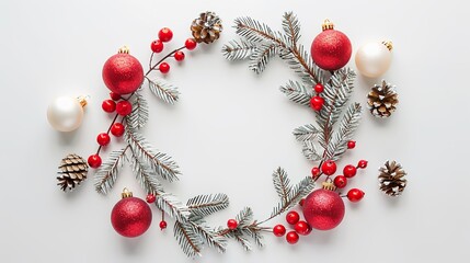 クリスマスのリース