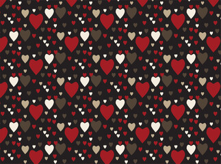 Pattern Design ,Abstract Pattern, Modern Pattern , Love shape pattern , Valentine pattern 
