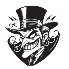 Vintage Halloween Prints for t-shirt, typography. Vector illustration.