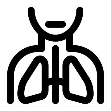 recommend clip art: anatomy, biology, science, lungs, physiology, human outline icon