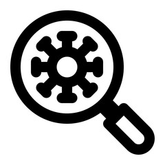 Obraz premium microbiology, virus, diseases, biology, science, research, pathology outline icon
