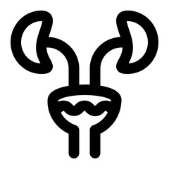 Obraz premium urology, anatomy, urine, science, urinary, biology outline icon