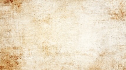 Vintage, distressed parchment paper texture in warm tones. Aged background for antique, rustic, or historical concepts.