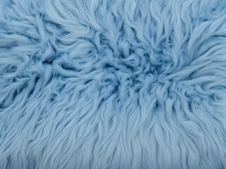 Fototapeta premium background texture of fur. rabbit fur blue color. blue fur