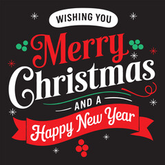 Christmas new t-shirt design AI generated