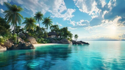 Tropical Island Paradise