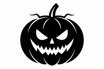 

Halloween pumpkin icon, halloween pumpkin silhouette vector