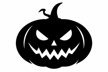 

Halloween pumpkin icon, halloween pumpkin silhouette vector