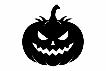 

Halloween pumpkin icon, halloween pumpkin silhouette vector