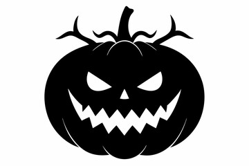 

Halloween pumpkin icon, halloween pumpkin silhouette vector
