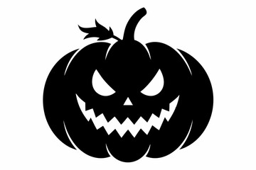 

Halloween pumpkin icon, halloween pumpkin silhouette vector