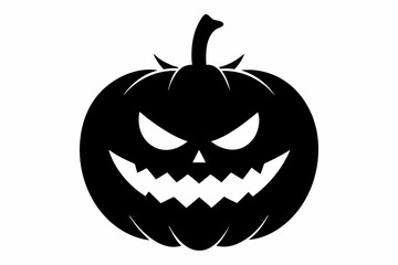 

Halloween pumpkin icon, halloween pumpkin silhouette vector