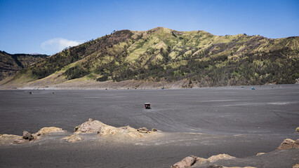 A 4x4 wheel drive tour around Pasir Berbisik nearest Mount Bromo