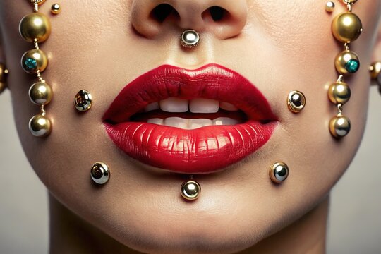 Different types of lip rings hot sale