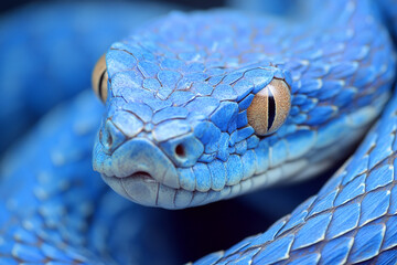 Fototapeta premium Blue Snake