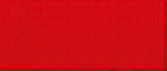 Fototapeta premium Solid Red Background with Green Line