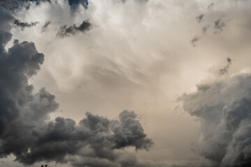 Obraz premium Pretty 3D Cloudscape Sky