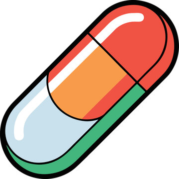 recommend clip art: medical pills clip art vector
