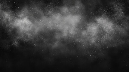 Obraz premium Abstract black and white texture background with smoky and misty effect, suitable for various creative and artistic projects.