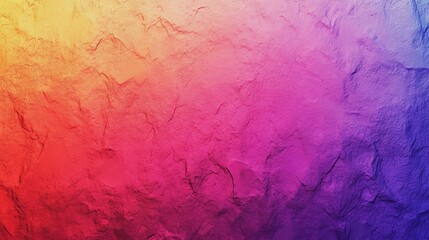 Obraz premium Abstract gradient background with vibrant colors ranging from yellow to purple. Perfect for design elements and creative projects.