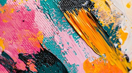 A vibrant ceramic cup brimming with hot coffee sits amidst an array of freshly baked pastries on a rustic wooden surface.