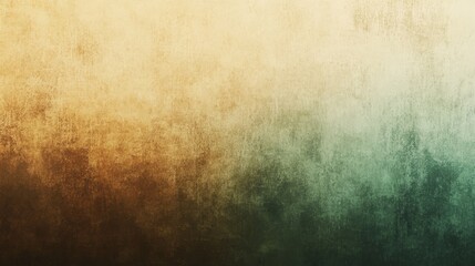 Abstract textured background with gradient colors blending from warm brown to cool green. Ideal for artistic designs, websites, or prints.