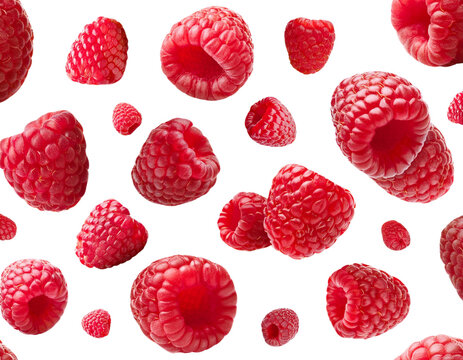 Transparent rasberry Floating