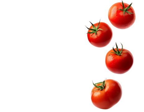 Transparent tomato Floating