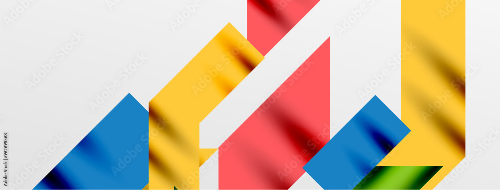 Poster minimal composition abstract lines and triangles background. vector illustration for wallpaper, bann