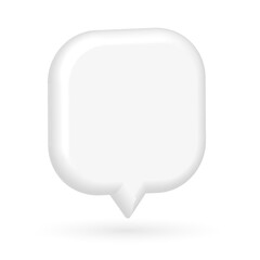 3d style web chat box sign template for comment or feedback