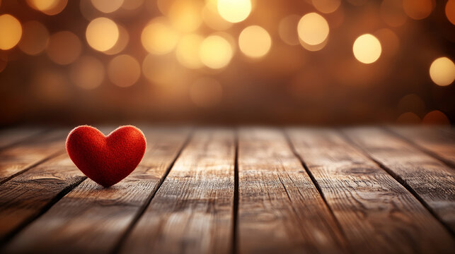 beige-brown heart symbol stands out against a blurred background, representing love, warmth, and serenity. The soft colors evoke feelings of comfort, stability, and emotional connection