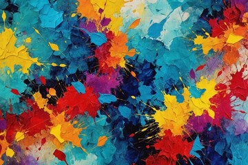 Colorful abstract backgrounds, art, textures in paint