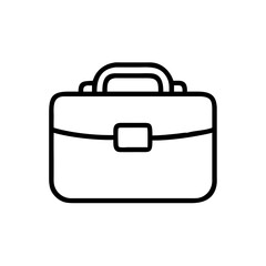 Briefcase Basic Rounded Lineal icon