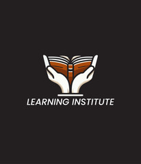 Creative logo for educational institutions and study corner