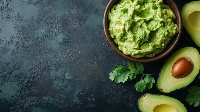 guacamole day with copy space 