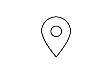 outline location icon