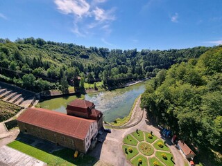 river on Pilchowice Dam © Konrad_elx