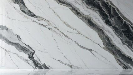 Obraz premium Calacatta Marble: Classic Luxury and Elegance in Interior Design