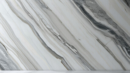Obraz premium Carrara Marble: Timeless Elegance in Natural Stone Patterns and Textures