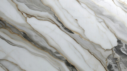 Obraz premium Carrara Marble: Timeless Elegance in Natural Stone Patterns and Textures