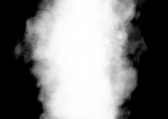 煙り、蒸気、上昇をイメージした背景イラスト