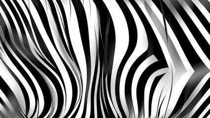 Black and White Stripes Background: Classic and Modern Contrasting Design