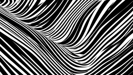 Black and White Stripes Background: Classic and Modern Contrasting Design