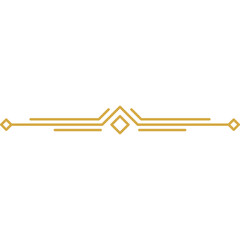 Art Deco Geometric Line