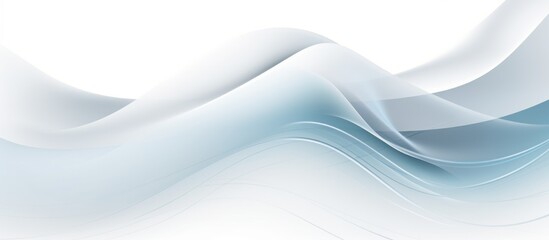 Fototapeta premium Abstract Background with Wavy Lines
