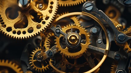 Intricate Clockwork Mechanism