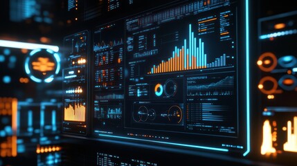 Futuristic Data Visualization