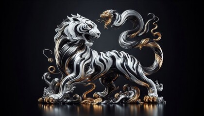 Metallic Tiger Baihu