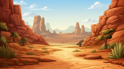 Retro pixel art game background with level up button   classic game design concept illustration